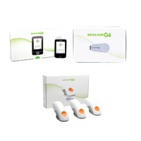 Dexcom G6 Bundle: 3-Pack Sensors + Transmitter + Receiver